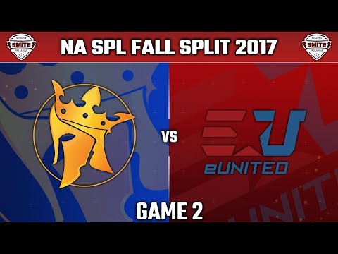 SMITE Pro League Fall Split Week 3 NA 2017 - Noble vs. eUnited (Game 2)