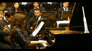 Gabriela Montero improvises on Los Pollitos dicen , a childrens song