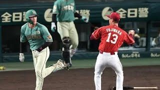 高寺の神スクイズ炸裂！森下の判断が試合を決めた⚾🔥 #阪神タイガース #高寺望夢 #森下翔太 #大山悠輔 #プロ野球 #NPB #交流戦 #甲子園 #セーフティースクイズ #野球ハイライト