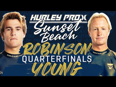 Jack Robinson vs Nat Young | Hurley Pro Sunset Beach 2023 - Quarterfinals Heat Replay