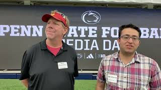 Observations from Penn State football media day, you might be surprised at some of the details