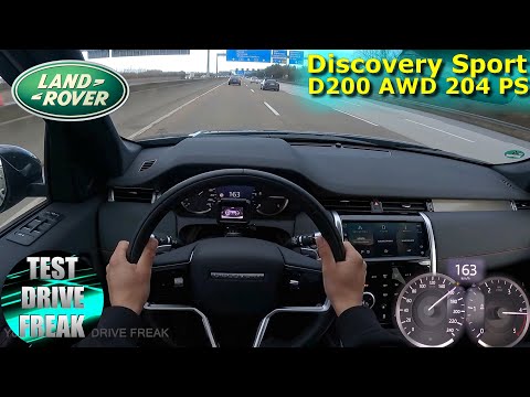 2022 Land Rover Discovery Sport D200 AWD 204 PS TOP SPEED AUTOBAHN DRIVE POV