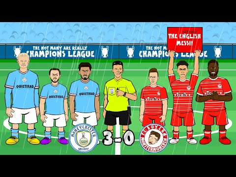 MAN CITY BEAT BAYERN! (3-0 Champions League 2023 Quarter-Final Haaland Silva Rodri goals highlights)