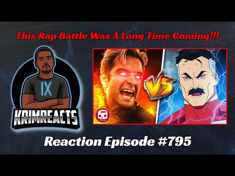 Homelander Vs. Omni-Man Rap Battle | "Unstoppable" REACTION | KrimReacts #795