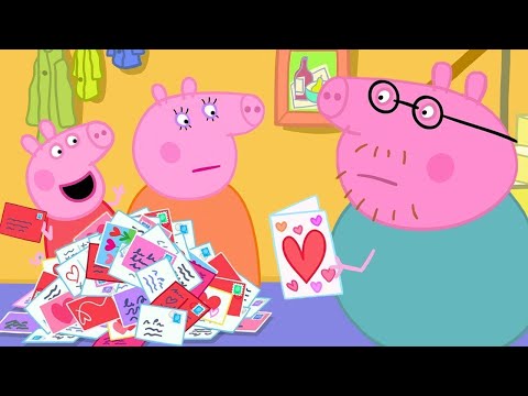 The Valentine's Day Card Delivery 💌 | Peppa Pig Official Full Episodes