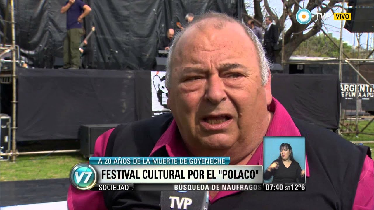 Visión 7 - CABA: Festival cultural por el "Polaco" Goyeneche en la Comuna 12