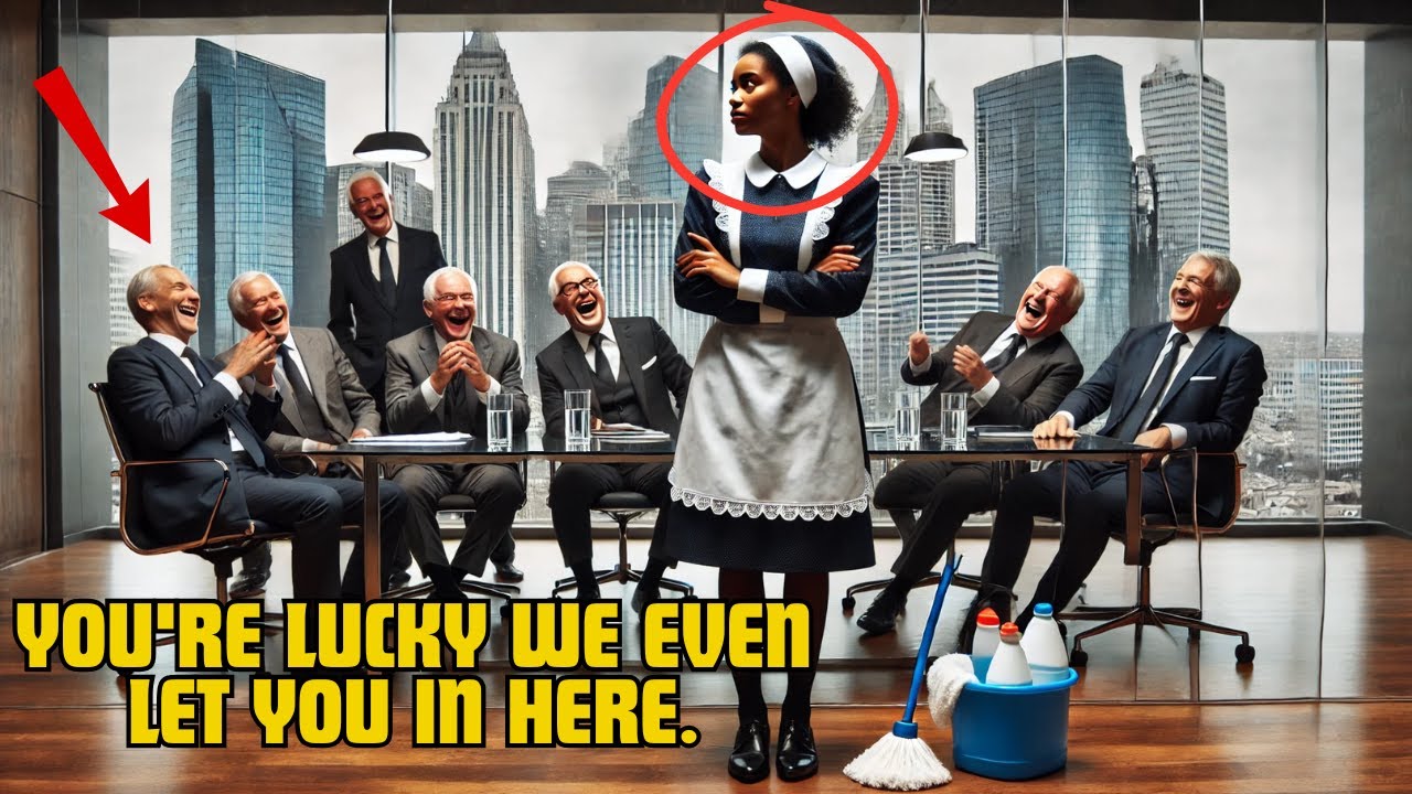 Black Cleaning Lady is LAUGHED At.. KARMA Strikes Back When She FIRES The CEO!