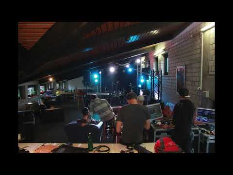 Aufbau backsidemonkeycastle Proberaumkonzert 2017 - Time Lapse