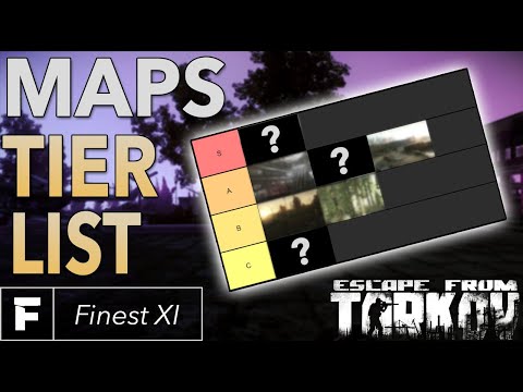 The Escape From Tarkov Maps Tier List | Ranking All The Maps In Tarkov!