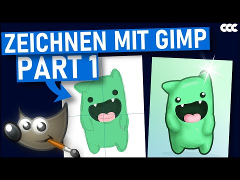 ZEICHNEN mit GIMP Part 1 - Die Basics (Tutorial Deutsch)