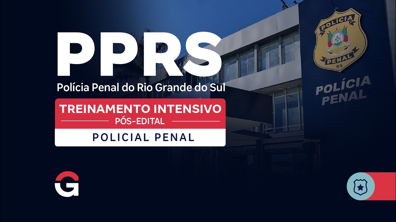 Treinamento Intensivo PPRS | Conhecimentos Gerais Relativos ao Sistema Prisional com Wilson Garcia