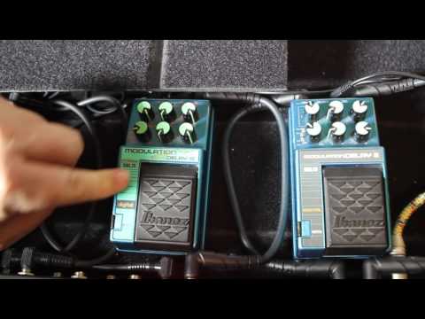 Ibanez DML-10 vs. DML-20 Crazy Modulated Digital Delay Flanger Chorus Guitar Effect Pedal