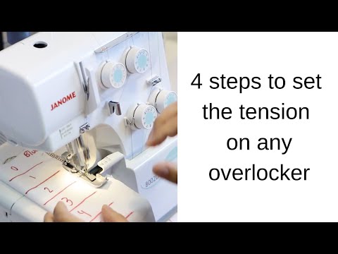 How To Set The Tension On Any Overlocker