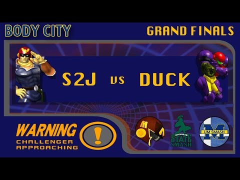 Body City - S2J (Falcon) vs Duck (Samus) Grand Finals