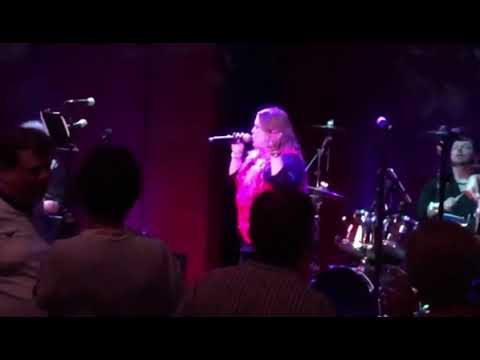 Kristen Morgenstern singing “I put a spell on you” with Desire at the Wind Creek Casino
