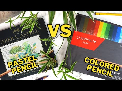 Pastel Pencils VS. Colored Pencils: Understanding the Differences