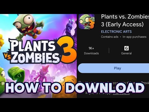 How To Download PLANTS VS ZOMBIES 3 Welcome To Zomburbia NOW