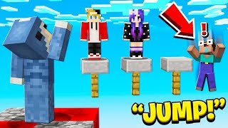 Jump But DON&#39;T FALL OFF! (Minecraft Simon Says)
