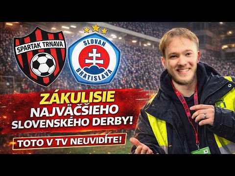 TOTO v TV neuvidíte! Zákulisie NAJVÄČŠIEHO slovenského derby | Spartak Trnava vs Slovan Bratislava