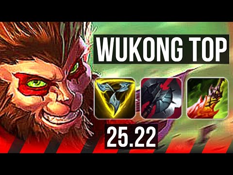 WUKONG vs JAX (TOP) | 13/0/5, Legendary | KR Diamond | 25.22
