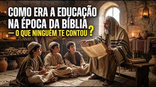 Como Era a Educação na Época da Bíblia? O Que Ninguém Te Contou?