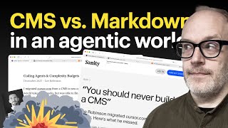 My opinion about agentic CMSs and the debate between Lee and Cursor
