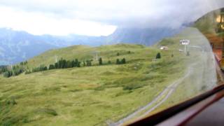 preview picture of video 'Wengernalpbahn / Kleine Scheidegg - Grindelwald (1/2)'