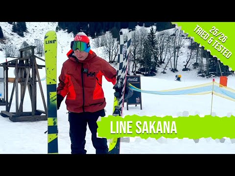 2026 Line Sakana Ski Test Review