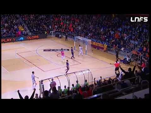 Gol Mario Rivillos (8-1) FC Barcelona Lassa - Ríos Renovables Zaragoza. J22, 1Div