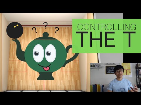 CONTROLLING THE T - Squash Strategy |  Fundamental Strategy | Squash IQ