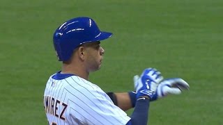 Download lagu WSH@MIL: Ramirez hits three run-scoring doubles mp3