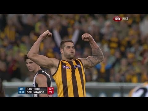 AFL 2012: 1st Qualifying Final - Hawthorn highlights vs. Collingwood