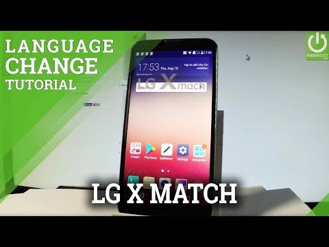 How to Change Language LG X Mach - Android List of Languages