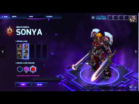 Wrath Sonya - Skin Spotlight and Opinions!