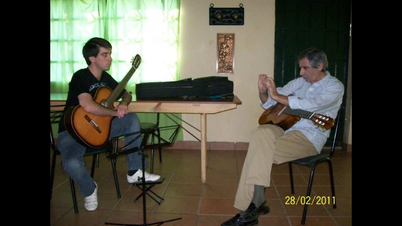 De la prima a la bordona, clase con Juan Falú - Música en la Ventana