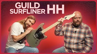 Video thumbnail for Quirky, Cool and Cheap! We're Digging The New Guild Surfliner HH by Alamo Music Center