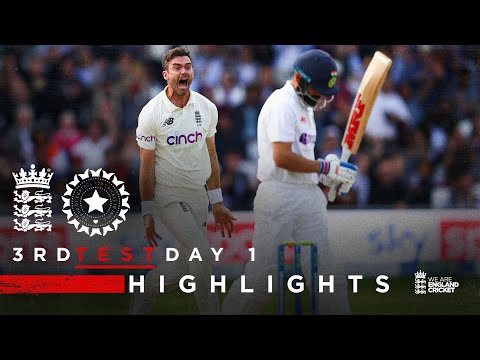 Dominant All-Round Performance! | England v India - Day 1 Highlights | 3rd LV= Insurance Test 2021
