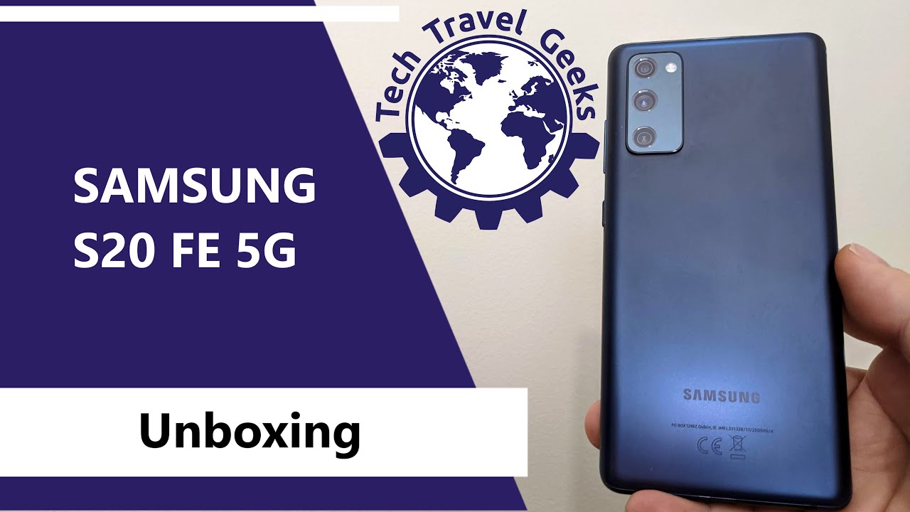 Samsung Galaxy S20 FE 5G - Unboxing