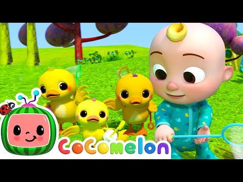 Five Little Ducks | CoComelon Furry Friends | Animals for Kids