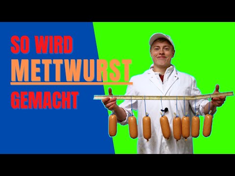 Feine Mettwurst /Teewurst | So wird`s handwerklich gemacht 💪