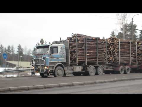 Veljekset Immonen Scania 142 V8 sound part2