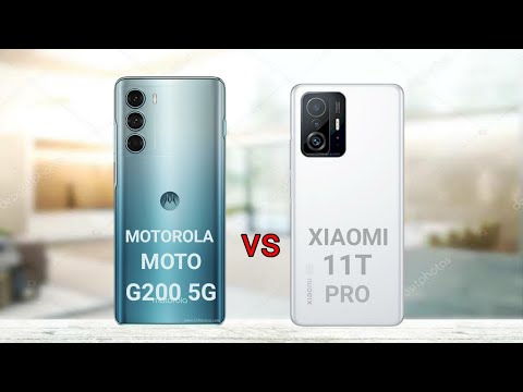 Motorola Moto G200 5G vs Xiaomi 11T Pro
