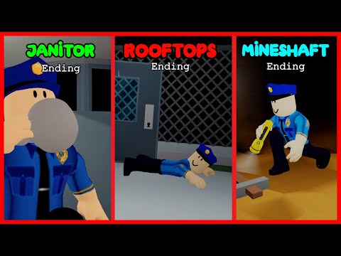 DIG TO ESCAPE Roblox All Endings