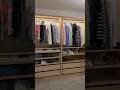 fill my wardrobe with me! 👖🤍 #asmr #satisfying #roommakeover #ikea #organization #aesthetic