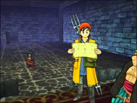 162 Dragon Quest 8 Cut-scene - Captain Crow is Defeated