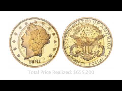 Tacasyl Gold Collection Sets Record Prices at Bonhams & Butterfield Auction. VIDEO: 3:01.