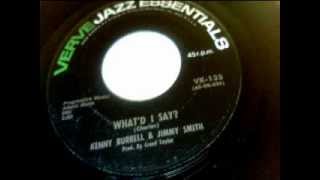 what'd I say - kenny burrell & jimmy - verve 1963