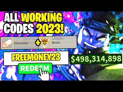 *NEW* ALL WORKING CODES FOR BLOX FRUITS 2023 MAY! ROBLOX BLOX FRUITS CODES