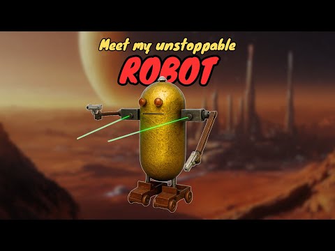 CRAZY ROBOT BUILD!🔥🤖/NEWTON'S PLAYGROUND