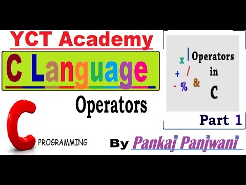 C Programming In Hindi | Operators Part 1